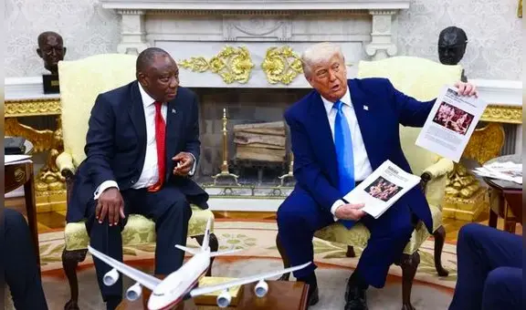 Los videos e imágenes descontextualizadas que Trump usó para afirmar "genocidio blanco" en Sudáfrica