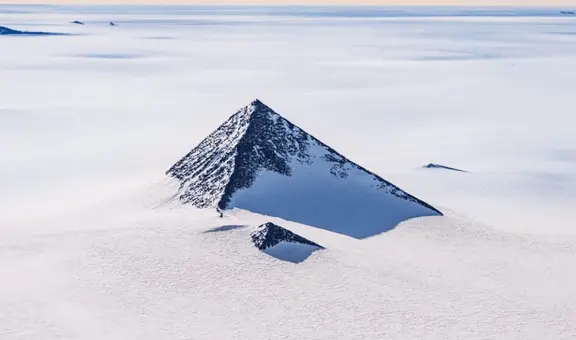 Científicos revelan el secreto detrás de la misteriosa pirámide en la Antártida, similar a las de Egipto: se extiende a lo largo de 400 kilómetros