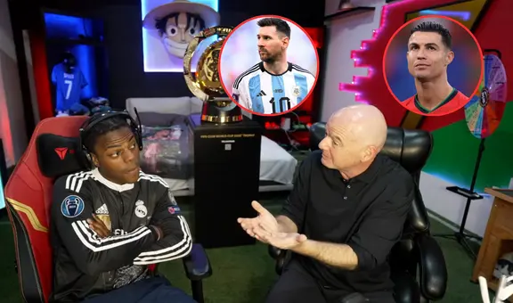 Speed le pregunta al presidente de la FIFA si es fan de Messi o Ronaldo y su respuesta se hace viral en redes