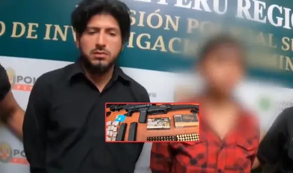 Cae pareja apodada “Los Tóxicos” con armamento y drogas en operativo en Villa El Salvador