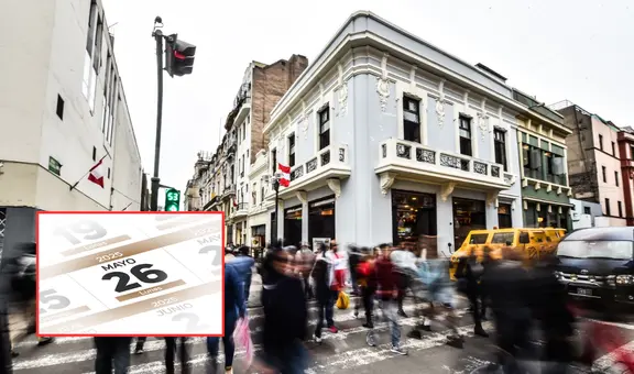 ¿El lunes 26 de mayo será feriado en Perú? Conoce qué regiones podrán descansar durante esta fecha y qué se celebra