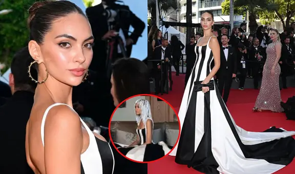 Natalie Vértiz impacta en Festival de Cannes con icónico vestido que usó Zendaya para promocionar 'Challengers': "Soñando despierta"