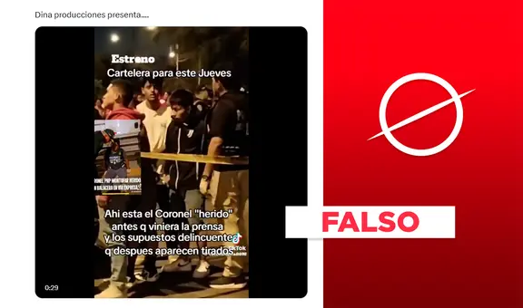 Este video no muestra supuesto montaje antes de enfrentamiento en la Vía Expresa en Perú