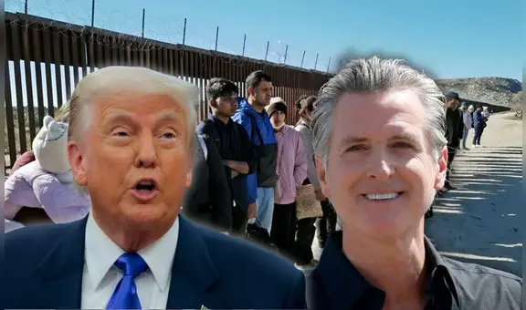 Malas noticias para inmigrantes en EEUU: Trump y Newsom eliminarían el estatus de estado santuario a California con megaoperativo del ICE