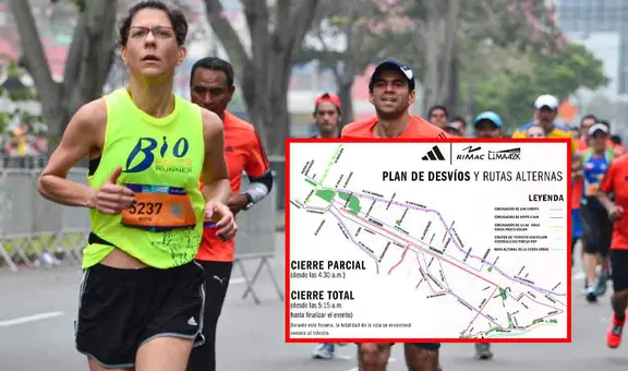 Maratón 42K Lima 2025: estas son las calles cerradas y rutas alternas para este 25 de mayo