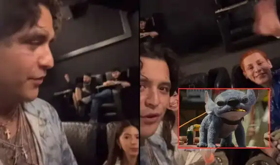 Nodal recibe duras críticas en redes sociales por ir con Ángela Aguilar y Kunno a ver 'Lilo y Stitch': "Lleva a tu hija"