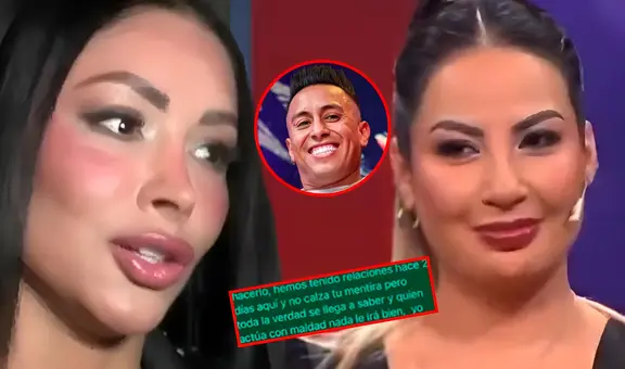 Pamela Franco rompe su silencio tras exponerse encuentro íntimo entre Pamela López y Christian Cueva antes de su cumpleaños