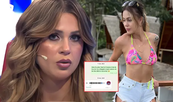 Acusan a Ducelia Echevarría de no pagar prendas de ropa a emprendedora: "Ya pasó más de un año y nada"