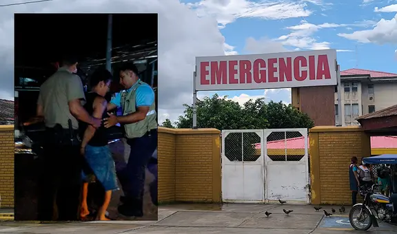 Iquitos: detienen a sujeto acusado de agredir con un palo con clavos a su pareja