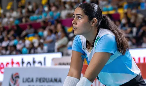 Tiene 16 años, aún va al colegio y fue figura ante Alianza Lima en la final de la Liga Peruana de Vóley: ¿quién es Camila Monge?