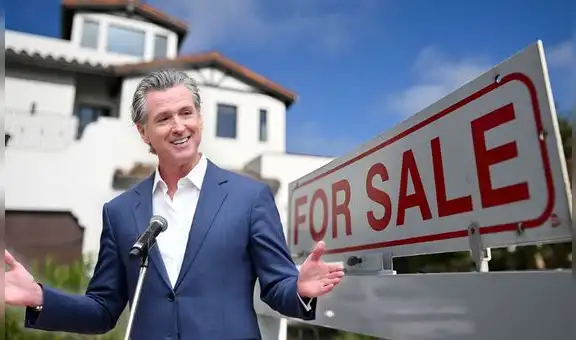 Confirmado por Gavin Newsom: la ley firmada en California que ya facilita comprar casa a miles en 2025