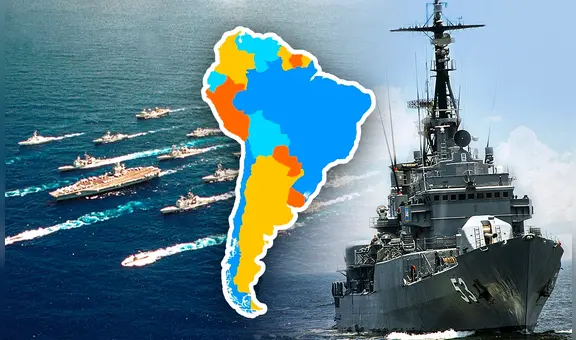 Estos países no tienen salida al mar, pero cuentan con las mayores flotas navales de Sudamérica: ambos superan a Brasil