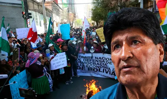 Marcha masiva en Bolivia: seguidores de Evo Morales presionan para inscribir su candidatura presidencial