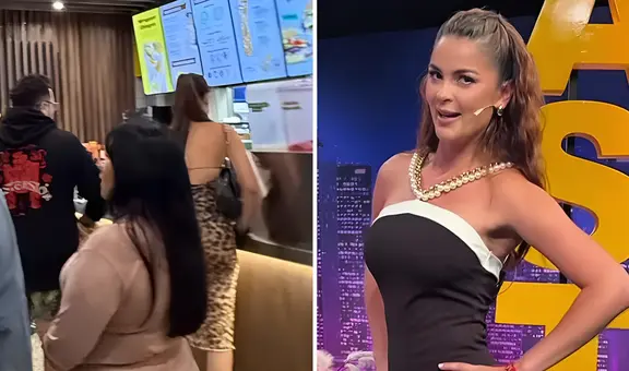 Exponen a Laura Spoya en salida con streamers y reporteros de Magaly le dan consejo: “Esos no son amigos”