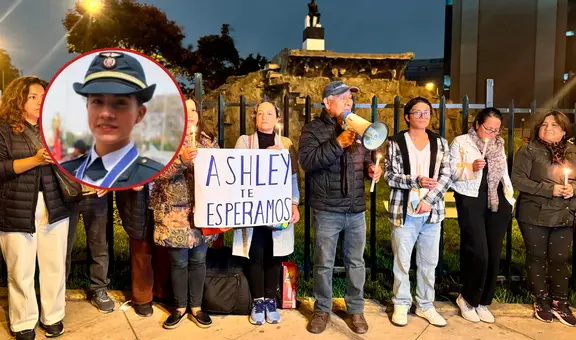 Con velas y oraciones, familiares de Ashley Vargas realizan vigilia tras su desaparición: "Te esperamos"