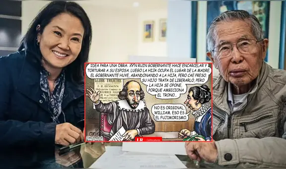 Ni Shakespeare lo imaginó: Carlincatura retrata la frustrada carrera política de Keiko Fujimori y Fuerza Popular