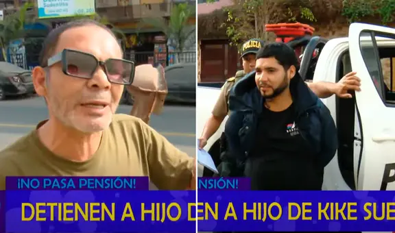 Capturan al hijo de Kike Suero por deuda de manutención y cómico pagó S/30.000 para salvarlo: “Empeñé mi alma”