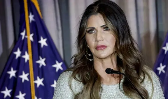 Kristi Noem se pronuncia tras la captura del inmigrante ilegal que amenazó a Trump: "Gracias a nuestros oficiales de ICE"