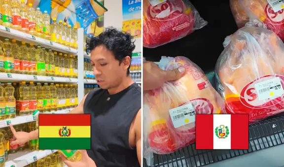 Peruano visita supermercado en Bolivia y compara precio de productos con Perú: "Es uno de los países más baratos"