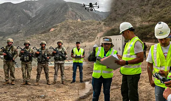 Drones, nueva arma contra la minería ilegal en Pataz