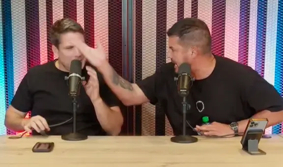 Erick Delgado y Paco Bazán tienen fuerte discusión en vivo y el 'Loco' le dijo de todo: "Payaso, ¿quieres que me ponga bravo?"