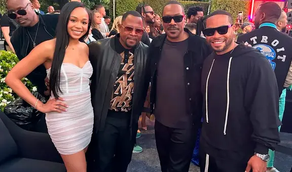 El hijo de Eddie Murphy y la hija de Martin Lawrence contrajeron matrimonio en secreto: "Solo estaban ellos dos y el predicador"