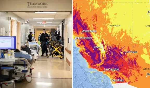 California se enfrenta a una ola de calor extremo: hospitales en alerta y medidas preventivas para evitar complicaciones de salud