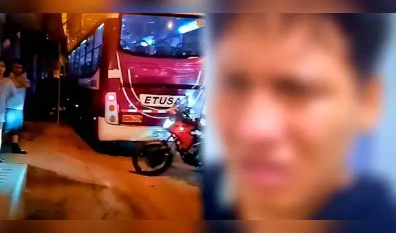Adolescente de 17 años confiesa asesinato de conductor de bus Etusa en San Juan de Lurigancho: "Disparé 3 veces"