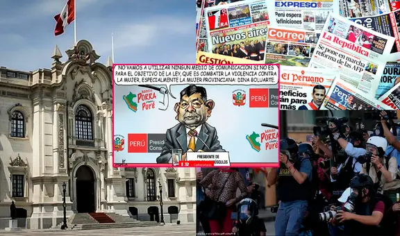 Carlincatura muestra que el Gabinete de Eduardo Arana usará propaganda gratis para Dina Boluarte