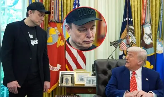 ¿Por qué Elon Musk apareció con un ojo morado? Multimillonario causó preocupación en su último día como asesor de Trump