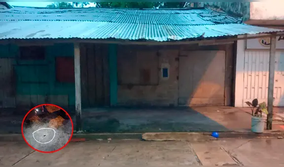 Sujetos a bordo de una motocicleta disparan dos veces contra vivienda en Iquitos