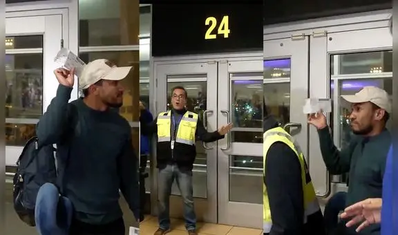 Último pasajero del antiguo Jorge Chávez llega tarde a embarque y casi pierde vuelo: "No es divertido"