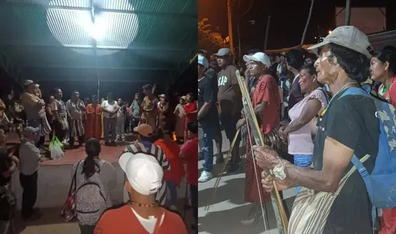 “Estamos en resistencia”: comuneros en Junín bloquean Carretera Central y exigen libertad de líder Yanesha