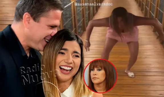 Paco Bazán comparte curioso video con Susana Alvarado tras pelea con Magaly Medina: "No lo entenderían"