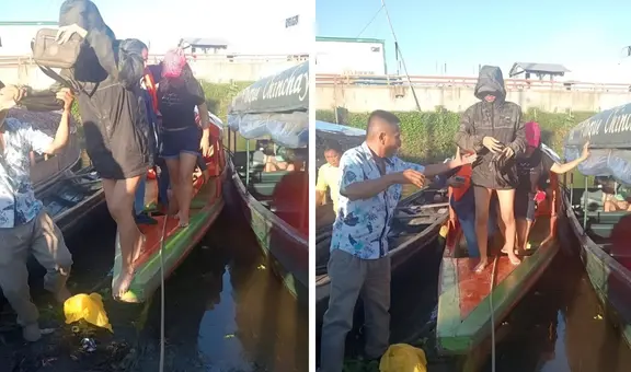 Loreto: rescatan a tres turistas secuestrados por piratas fluviales en el río Amazonas