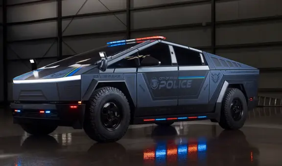 Tesla Cybertruck llega a patrullas de EEUU: estas ciudades usan el vehículo futurista de Elon Musk en operativos policiales