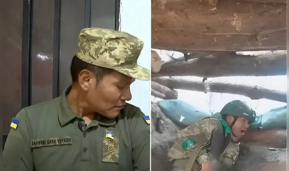 Soldado peruano que casi muere en guerra de Ucrania y Rusia revela el peor momento del conflicto: "Me vi perdido"