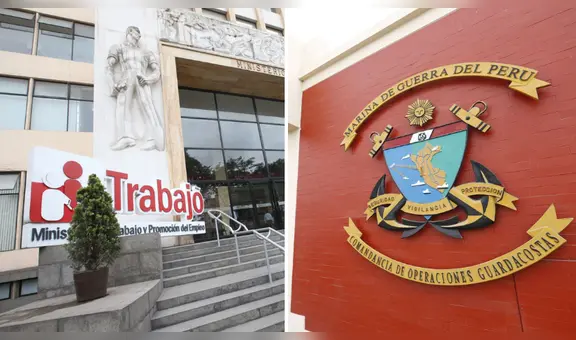 Ministerio de Trabajo y Marina de Guerra del Perú lanzan convocatoria de trabajo con sueldos que alcanzan los S/10.000, del 2 al 8 de junio