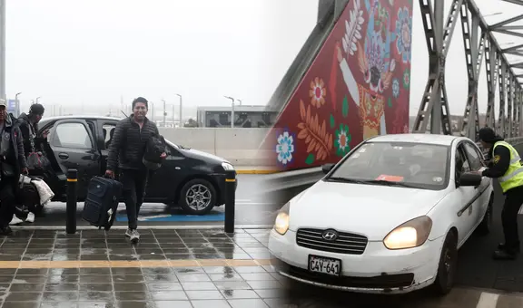 Precios se disparan: taxistas cobran hasta S/100 para ingresar al nuevo Aeropuerto Jorge Chávez