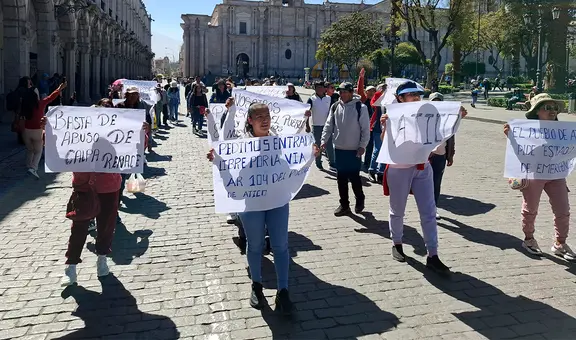 Conflicto por minería informal en Caravelí: pobladores mineros exigen estado de emergencia y captura de dirigentes