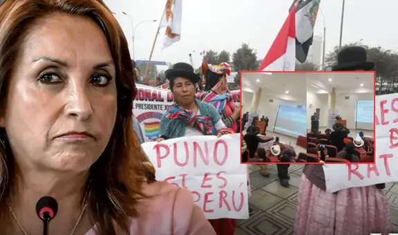 Pelea en evento del Congreso: cuzqueños protestan contra abogado que justificó muertes en protestas contra Dina Boluarte