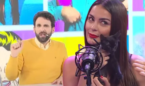 Rodrigo González enfurece contra Laura Spoya por llevar un gato negro a su pódcast: “Para hacer tu chiste”