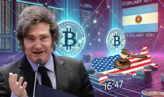 EE.UU. congela US$280 millones por presunto fraude con criptomoneda $Libra vinculada a Javier Milei