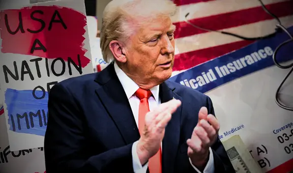 Malas noticia para inmigrantes en EEUU: el nuevo plan de Trump para deportar, ampliar prisiones y eliminar el Medicaid a indocumentados