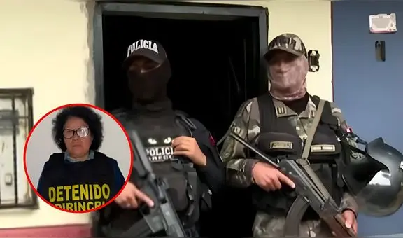 Cómo fue la detención de la madre del 'Monstruo' en Ica: operaba como presunta 'cajera' en la banda criminal