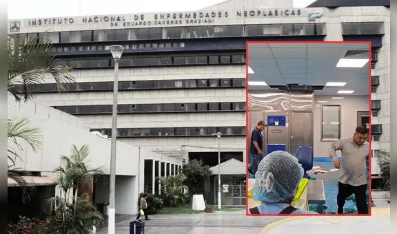 Baldosas del techo del INEN caen e inundan pasadizos del centro médico: sindicato de enfermería advierte fallas constantes