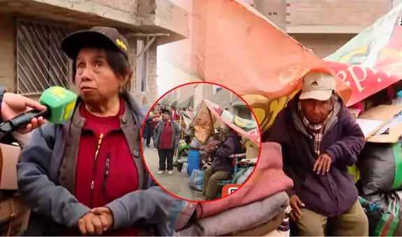 Adultos mayores en Ate viven en la calle desde hace 1 mes tras no pagar S/300 de alquiler: "Mi hijo está ausente"