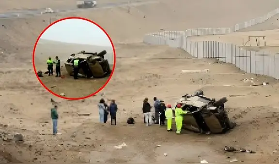 Fatal accidente en Huacho: dos mujeres mueren tras volcadura de camioneta en Panamericana Norte