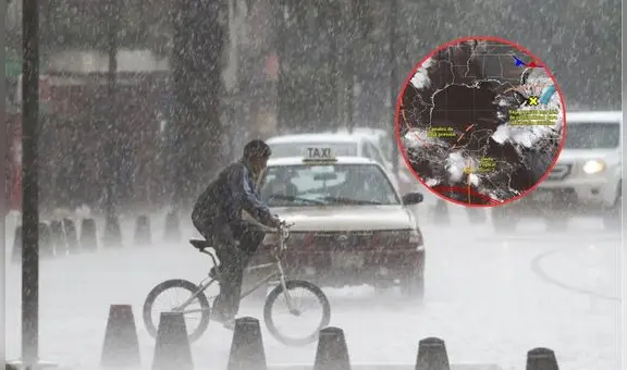 México activa alerta amarilla por intensas lluvias: Conagua hace un llamado de prevención a los siguientes estados