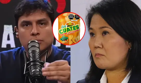 Curwen asegura que votaría hasta por una bolsa de Cuates antes que por Keiko Fujimori en las elecciones: "Yo voto"